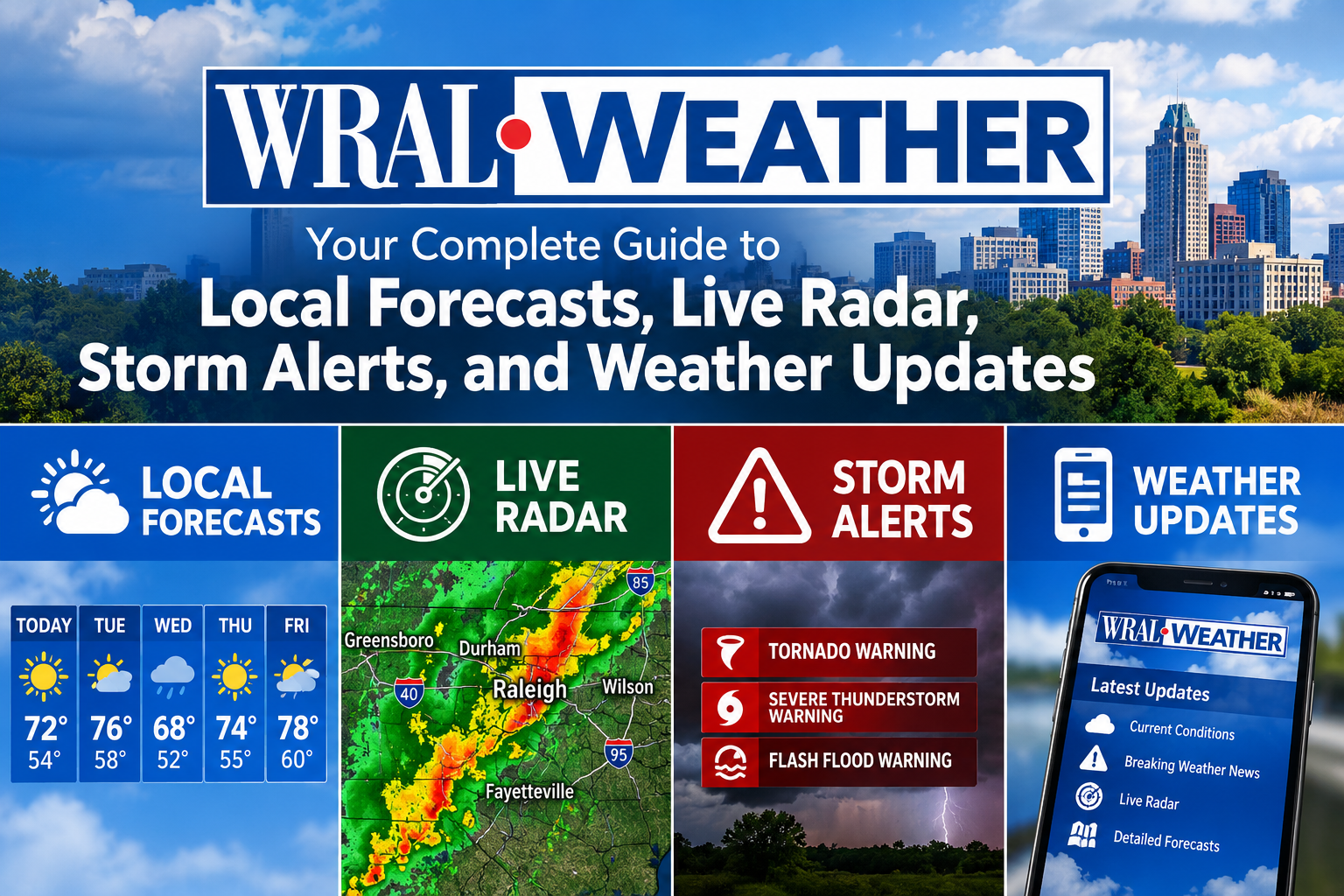 WRAL Weather: Your Complete Guide to Local Forecasts, Live Radar, Storm Alerts, and Weather Updates 22 WRAL Weather: